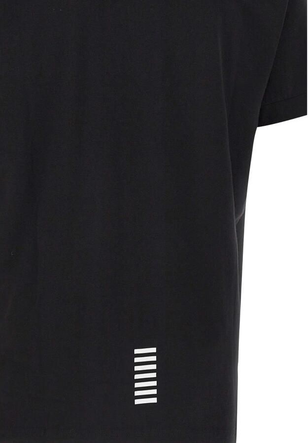 Emporio Armani EA7 Korte Mouw Polo Lente Zomer Collectie Black Heren