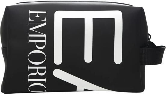 Emporio Ar i EA7 Stijlvolle Beauty Case voor Jouw Essentials Black Unisex