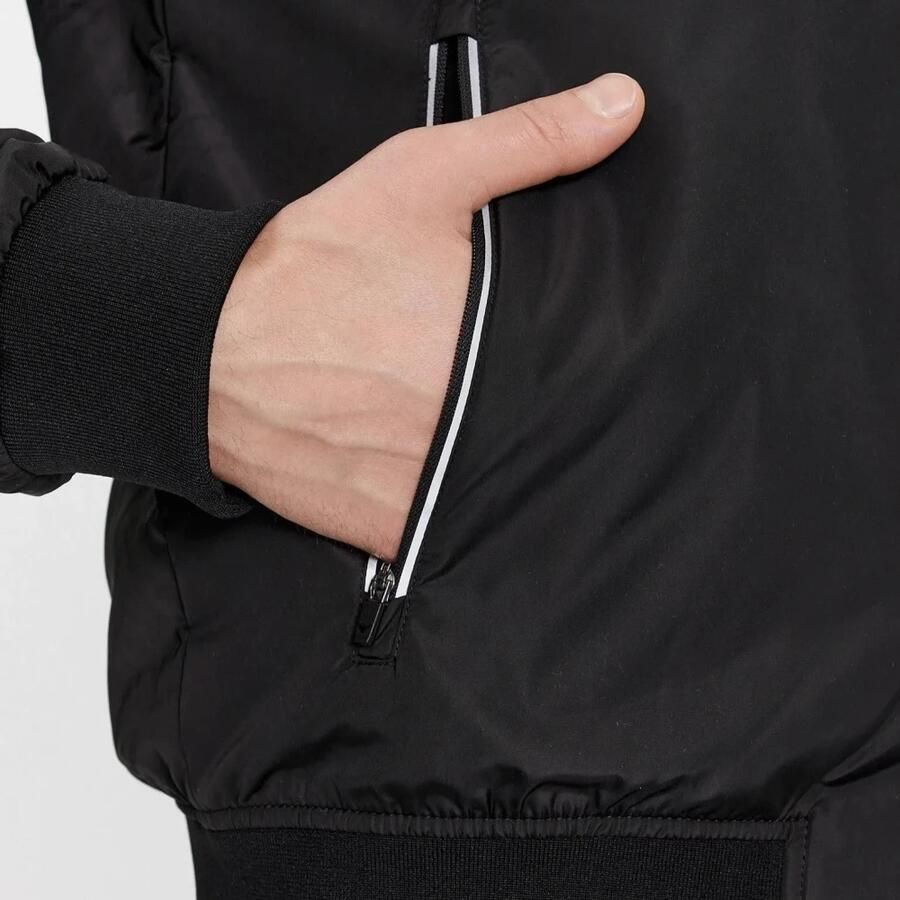 Emporio Armani EA7 Zwarte Bomberjack Buitenkleding Heren Black Heren - Foto 2