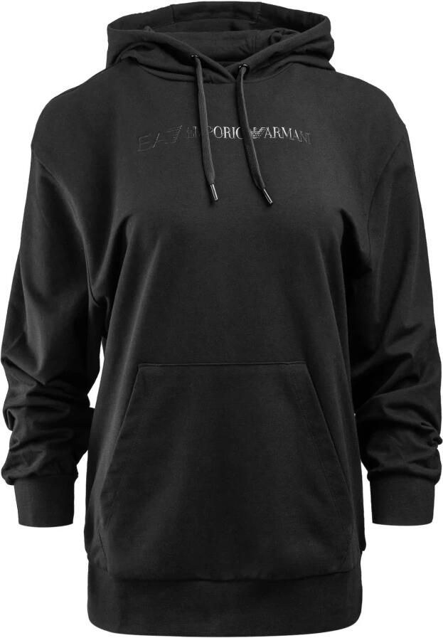 Emporio Armani EA7 Zwarte Dames Sweatshirt EA7 Stijl Black Dames