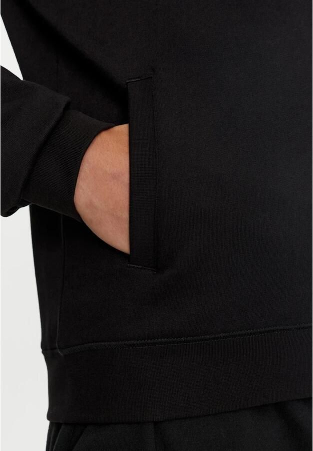 Emporio Armani EA7 Zwarte Full-Zip Hoodie Trui Black Heren