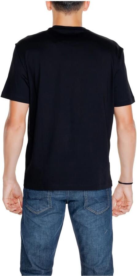 Emporio Armani EA7 Heren T-shirt Polo Herfst Winter Collectie Black Heren