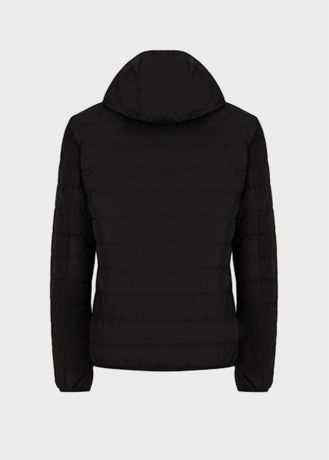 Emporio Armani EA7 Zwarte Opvouwbare Ganzendons Buitenkleding Black Heren - Foto 3