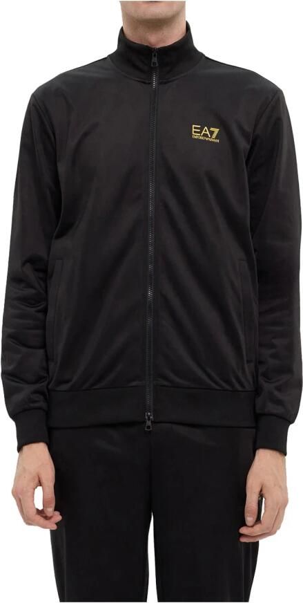 Emporio Armani EA7 Zwart Polyester Trainingspak Heren Herfst Winter Collectie Black Heren - Foto 6