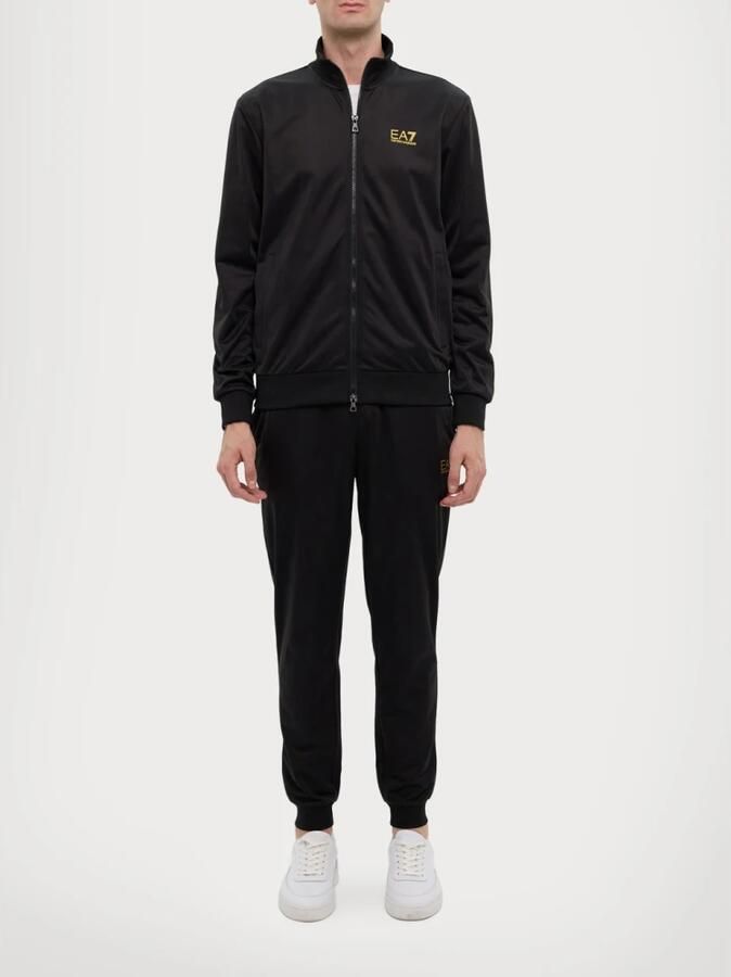 Emporio Armani EA7 Zwart Polyester Trainingspak Heren Herfst Winter Collectie Black Heren - Foto 3