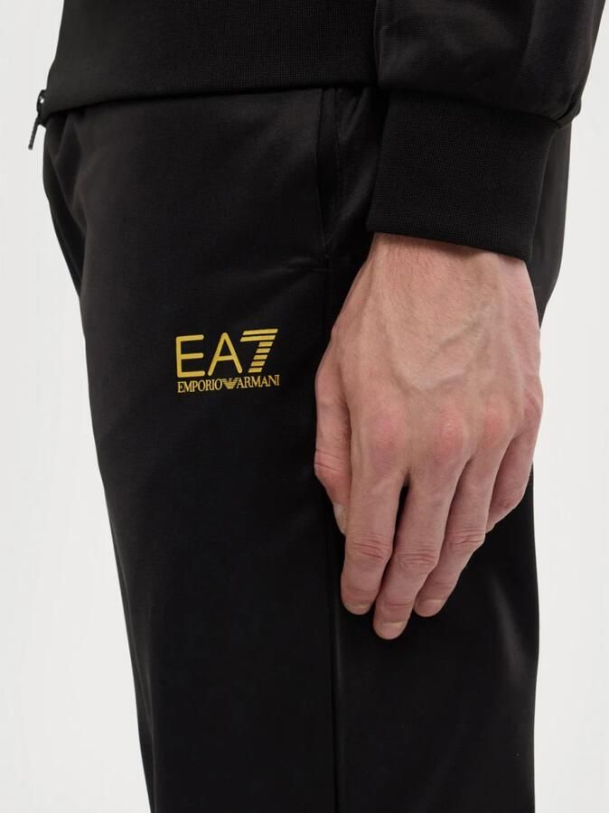 Emporio Armani EA7 Zwart Polyester Trainingspak Heren Herfst Winter Collectie Black Heren - Foto 5