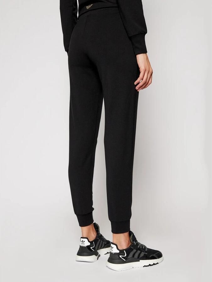Emporio Armani EA7 Zwarte Jumpsuit met Capuchon en Zakken Black Dames - Foto 3