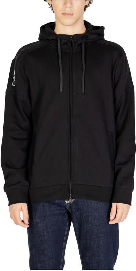 Emporio Armani EA7 Heren Sweater Herfst Winter Collectie Black Heren - Foto 3