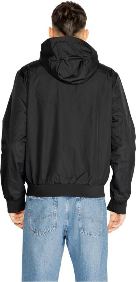 Emporio Armani EA7 Zwarte Zip-Up Hoodie Jas Mannen Herfst Winter Black Heren - Foto 8