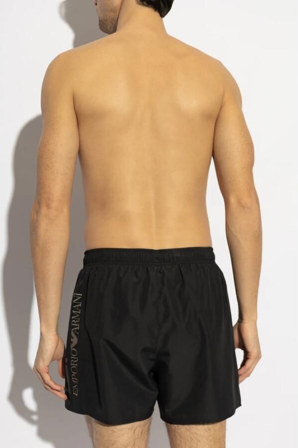 Emporio Armani EA7 Zwembroek 7M000550 AF14497-MC026 BLACK SILVER - Foto 3