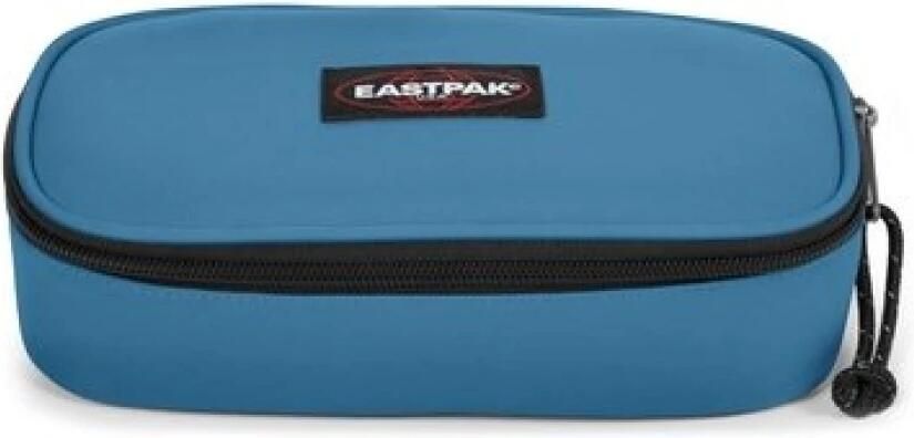 Eastpak Blauwe Ovale Pouch Geborduurd Logo Blue Dames