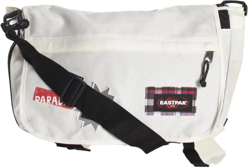 Eastpak Delegate Schoudertas Wit Patched White Heren