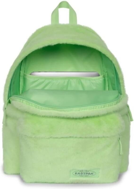 Eastpak Fuzzy Gewatteerde Rugzak Green Dames