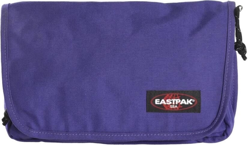 Eastpak Paarse Patched Canvas Schoudertas Purple Dames