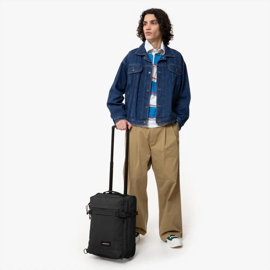 Eastpak Stijlvolle Rugzak met Trolleyband Black Heren - Foto 4