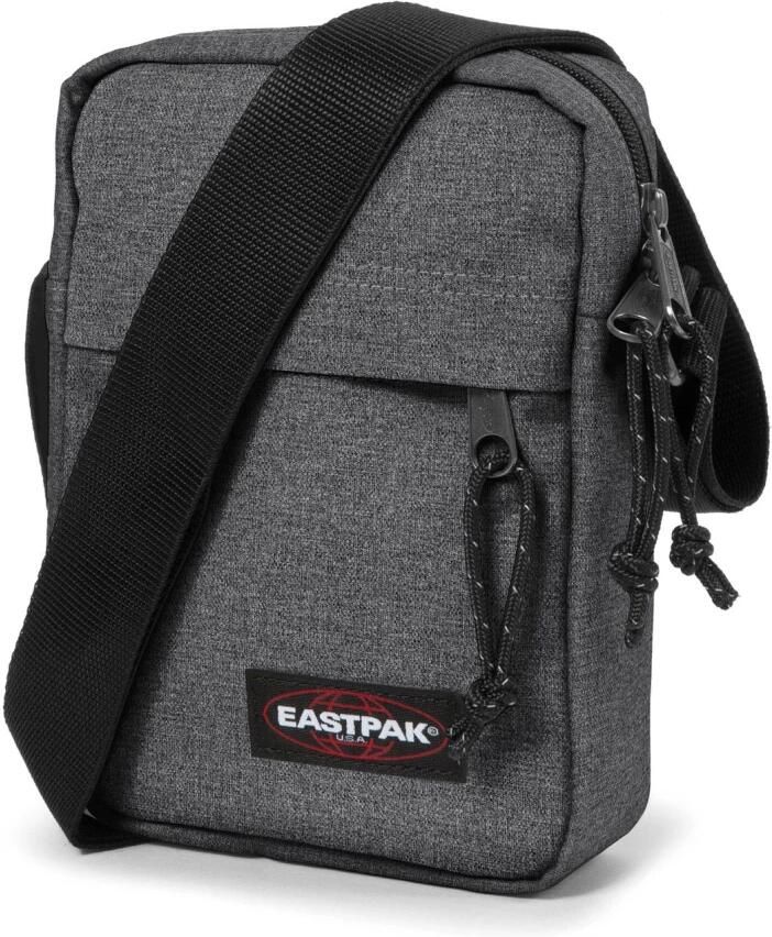 Eastpak Schoudertas THE ONE Black Denim bevat gerecycled materiaal(global recycled standard ) - Foto 5