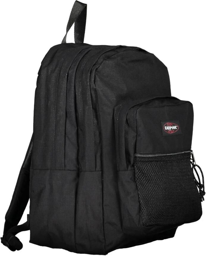 Eastpak Zwarte rugzak Pinnacle met contrasterende details Black Unisex