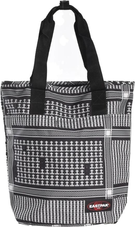 Eastpak Zwarte Shopper Schoudertas met Opgezet Logo Black Dames