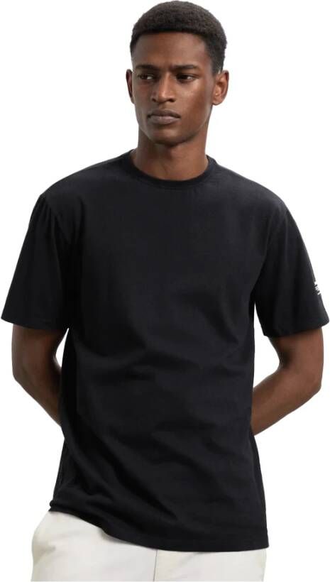 Ecoalf Biologisch Katoenen T-shirt Zwart Black Heren