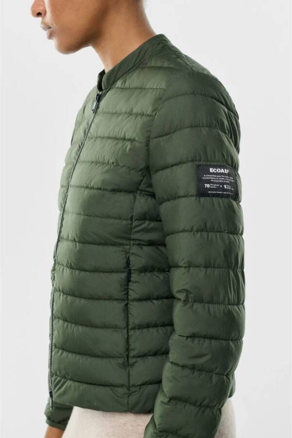 Ecoalf Down Jackets Groen Dames