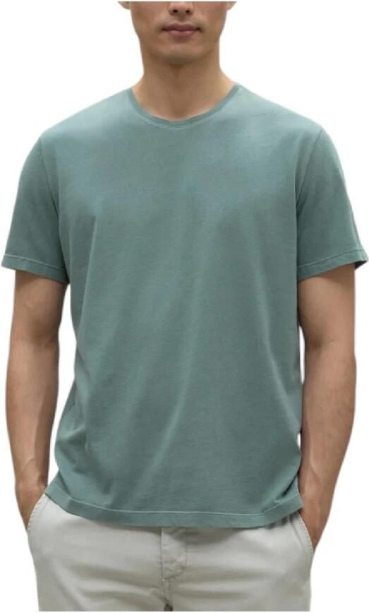 Ecoalf Basis T-shirt met korte mouwen Green Heren - Foto 3