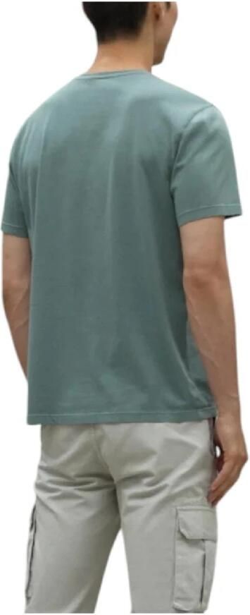 Ecoalf Basis T-shirt met korte mouwen Green Heren