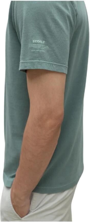 Ecoalf Basis T-shirt met korte mouwen Green Heren - Foto 2