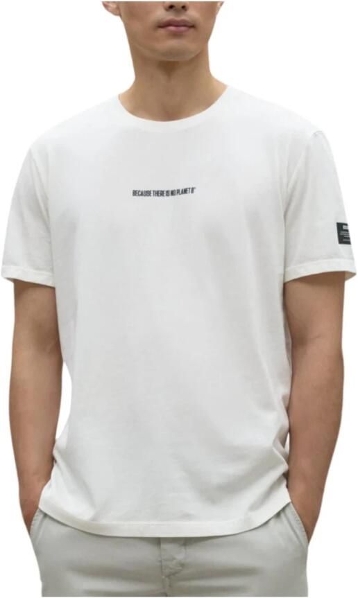 Ecoalf Basis T-shirt White Heren