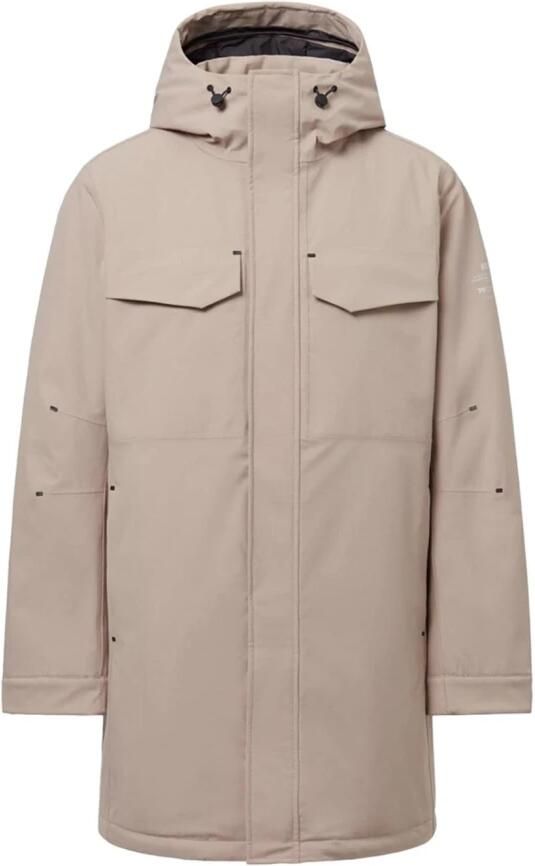 Ecoalf Waterdichte Polyesterjas Raineralf Beige Heren - Foto 2