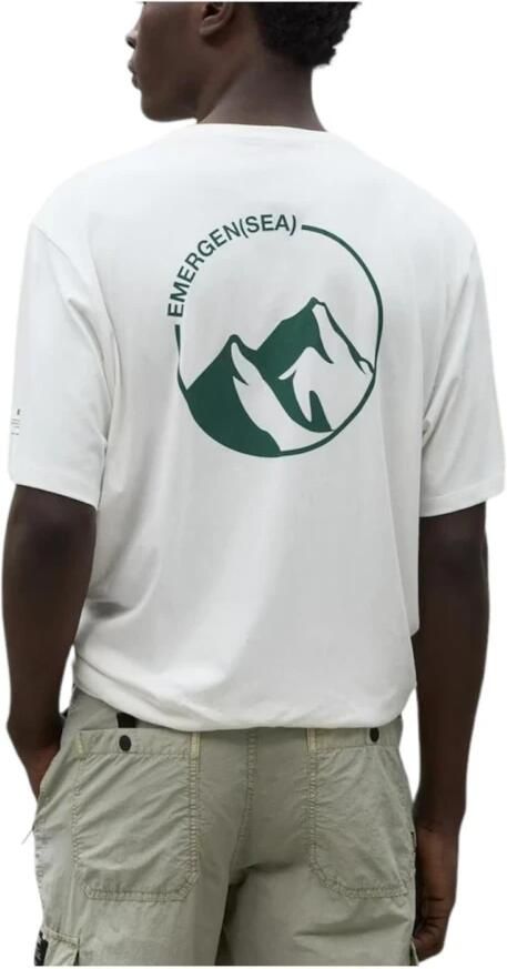 Ecoalf Biologisch Katoenen Basis T-shirt White Heren - Foto 2