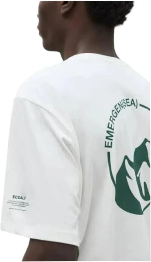 Ecoalf Biologisch Katoenen Basis T-shirt White Heren
