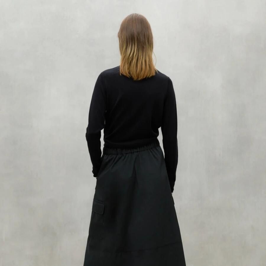 Ecoalf Gebreide Dames Shirts Black Dames