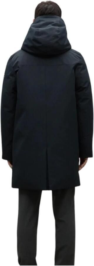 Ecoalf Gerecyclede Oceaanjas met Capuchon Blue Heren - Foto 2