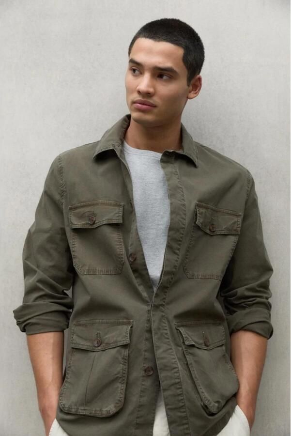 Ecoalf Sahara Jas voor Heren Green Heren - Foto 2