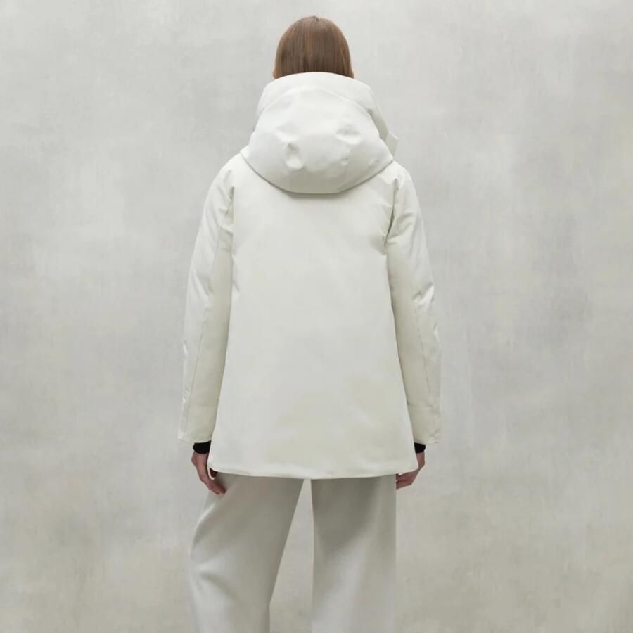 Ecoalf Korte jas voor mannen White Dames