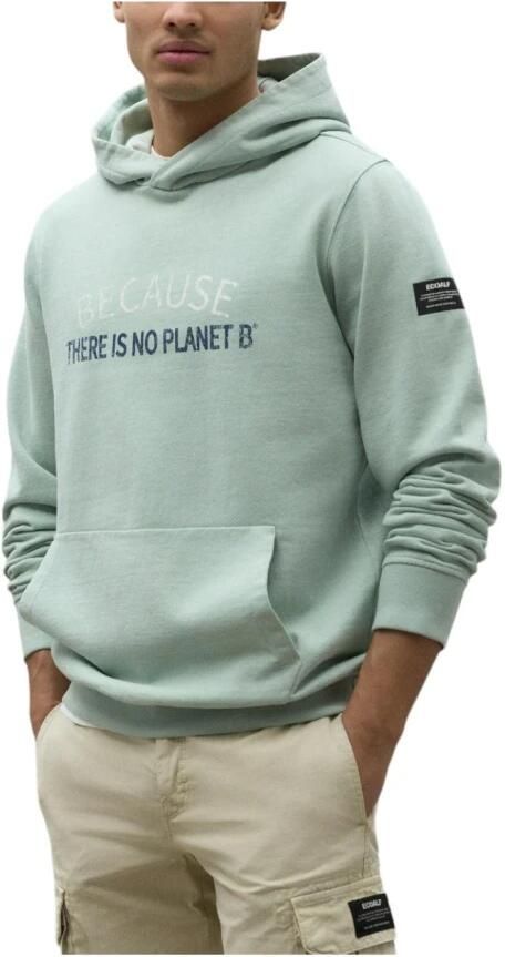 Ecoalf Minimalist Urban Sweatshirt Blue Heren - Foto 3
