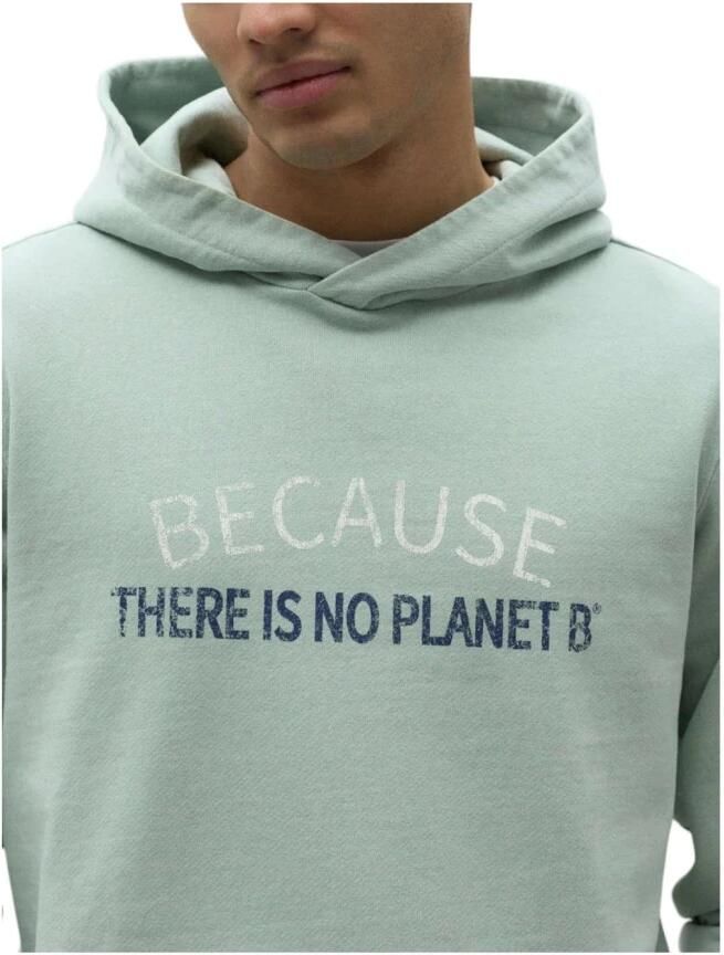 Ecoalf Minimalist Urban Sweatshirt Blue Heren