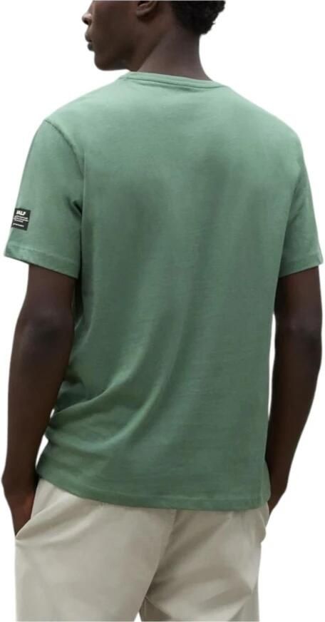 Ecoalf Minimalistische Biologische Katoenen T-shirt Green Heren - Foto 2