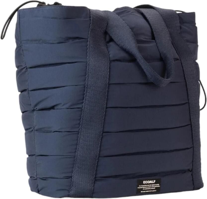 Ecoalf Navy Tote Tas Waterafstotend Stijlvol Blue Dames - Foto 3