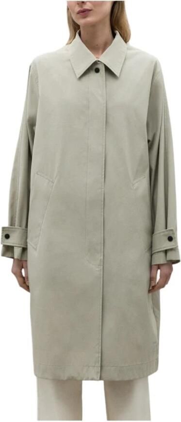 Ecoalf Single-Breasted Coats Beige Dames - Foto 3