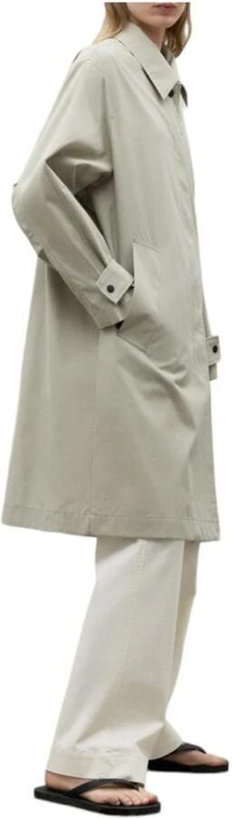 Ecoalf Single-Breasted Coats Beige Dames - Foto 2