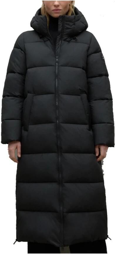 Ecoalf Stijlvolle jassen voor mannen en vrouwen Black Dames - Foto 4