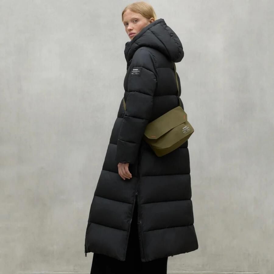 Ecoalf Stijlvolle jassen voor mannen en vrouwen Black Dames