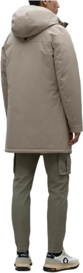 Ecoalf Waterdichte Polyesterjas Raineralf Beige Heren - Foto 3
