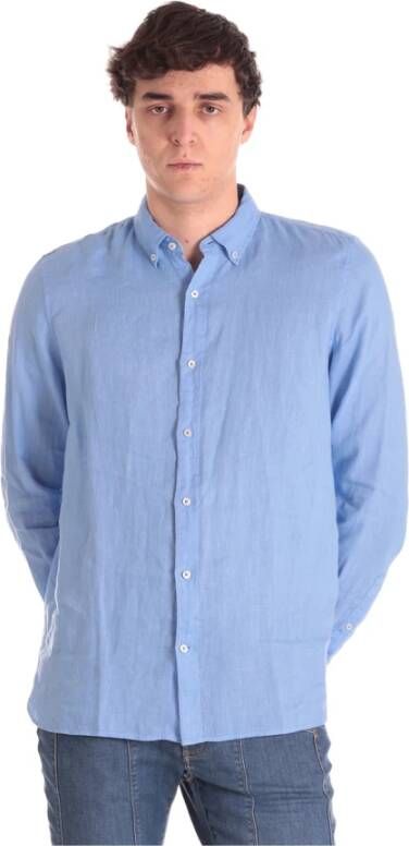 Ecoalf Formeel overhemd Blauw Heren