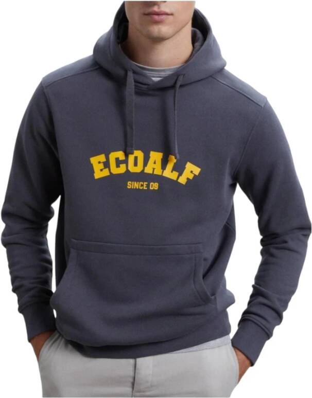 Ecoalf Montecarlo Biologisch Katoenen Sweatshirt Gray Heren