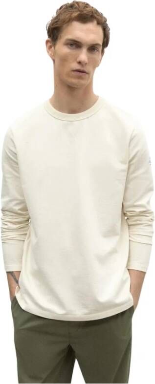 Ecoalf Long Sleeve Tops Beige Heren