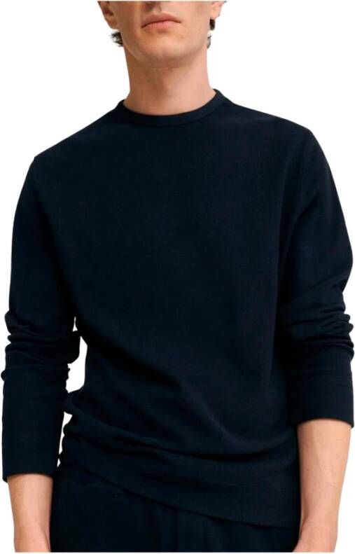 Ecoalf Long Sleeve Tops Blauw Heren