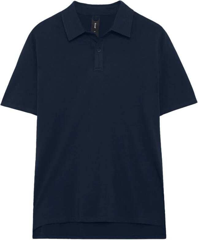 Ecoalf Polo Shirt Blauw Heren