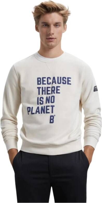 Ecoalf Sweatshirts White Heren